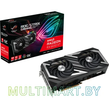 Видеокарта ASUS ROG Strix Radeon RX 6650 XT OC Edition 8GB GDDR6 (ROG-STRIX-RX6650XT-O8G-GAMING) картинка 10